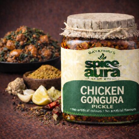 Gongura Chicken pickle