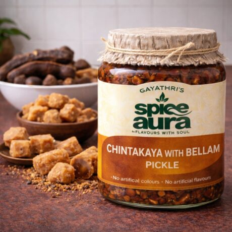 Bellam Chinthakaya pickle _ tamarind jaggery pickle