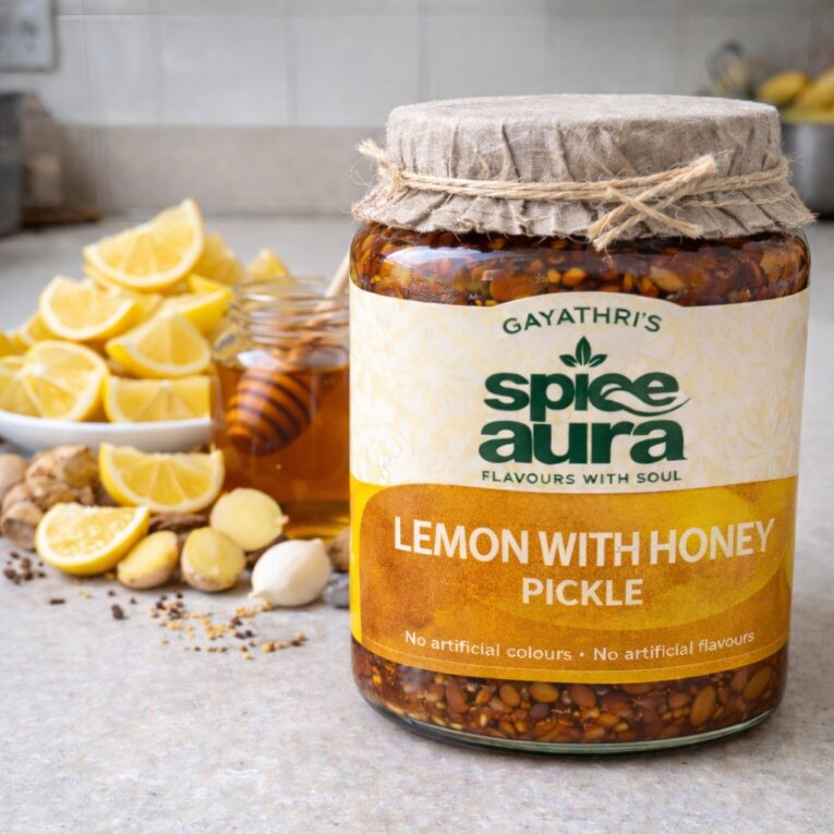 lemon with honey