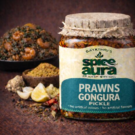 Gongura Prawns Pickle