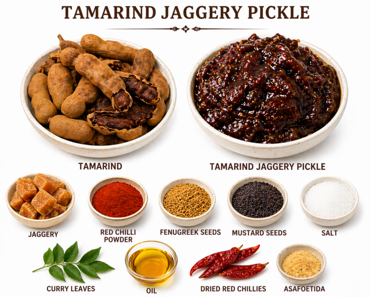tamarind jaggery pickle