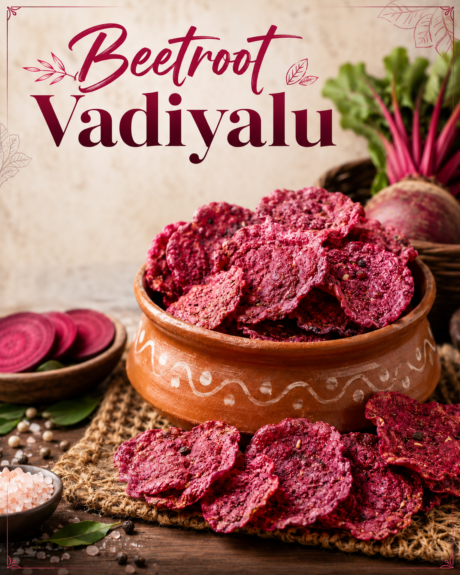 Beetroot Vadiyalu
